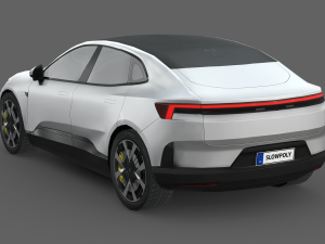 Polestar 4 2024 Modello 3D