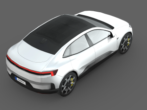 Polestar 4 2024 Modello 3D
