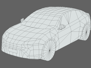 Polestar 4 2024 Modello 3D