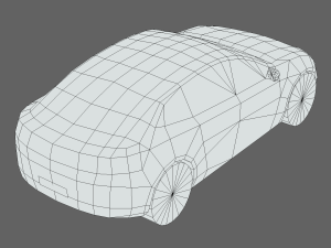 Polestar 4 2024 Modello 3D