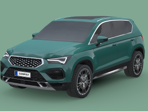 Seat Ateca 2020 3D Model