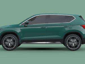 Seat Ateca 2020 3D 모델