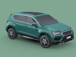 Seat Ateca 2020 3D 모델
