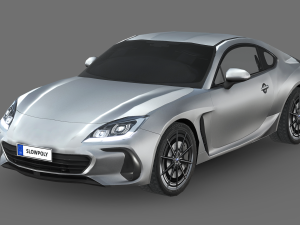 Subaru BRZ 2022 3D Model