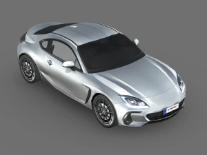 Subaru BRZ 2022 3D Model