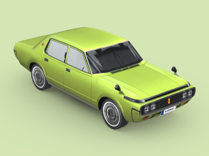 Toyota Crown MK4 1971 3D Model