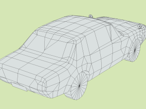 Toyota Crown MK4 1971 3D Model