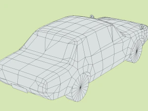 Toyota Crown MK4 1971 3D Model