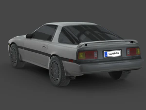 Toyota Supra 1986 3D Model