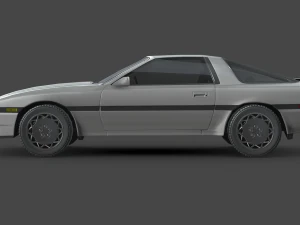 Toyota Supra 1986 3D Model