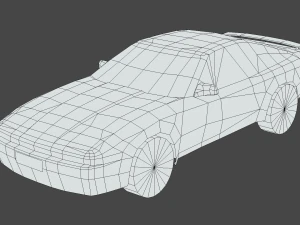 Toyota Supra 1986 3D Model