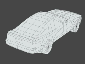 Toyota Supra 1986 3D Model