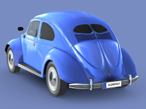 Volkswagen Beetle 1949 Modelo 3D
