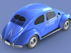Volkswagen Beetle 1949 Modelo 3D