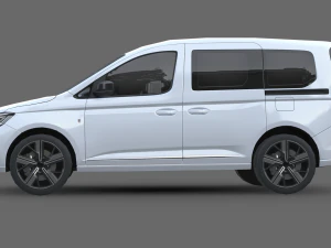 Volkswagen Caddy 2021 3D Model