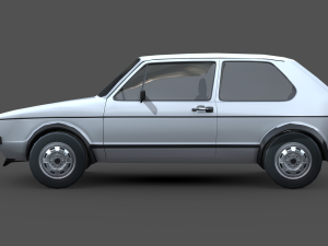 Volkswagen Golf GTI 1975 Model 3D