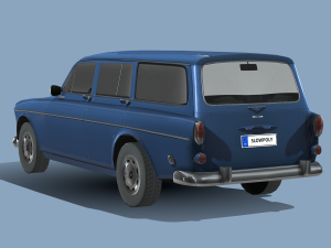 Volvo Amazon Wagon 1961 Modelo 3D