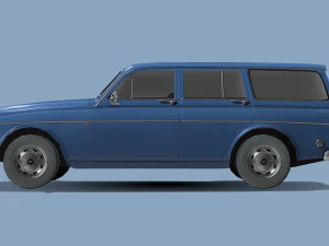 Volvo Amazon Wagon 1961 3D Model