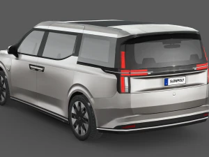 Volvo EM90 2024 Modelo 3D
