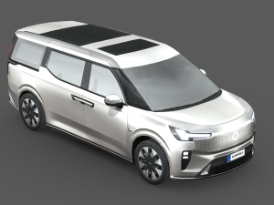 Volvo EM90 2024 3D Model
