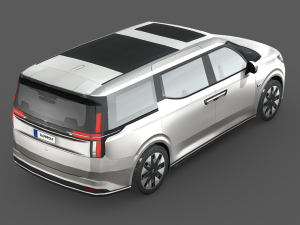 Volvo EM90 2024 3D Model
