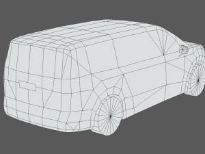 Volvo EM90 2024 3D Model