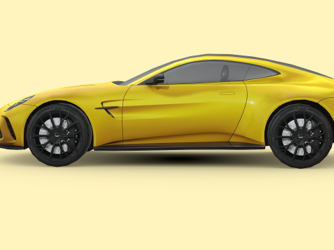 Aston Martin Vantage 2024 Modèle 3D