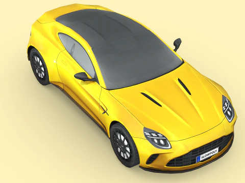 Aston Martin Vantage 2024 3D Model