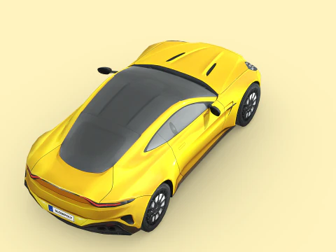 Aston Martin Vantage 2024 3D Model