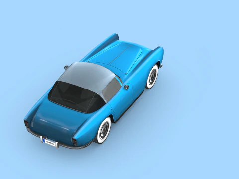 Dodge Zeder Z-250 1953 3D Model