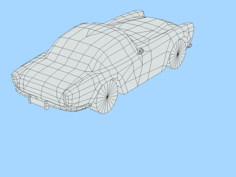 Dodge Zeder Z-250 1953 3D Model