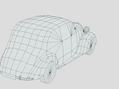 Fiat 1100 B 1949 Modèle 3D
