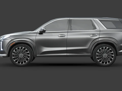Hyundai Palisade 2023 3D Model