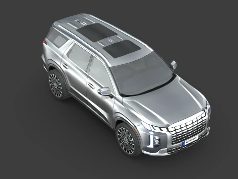 Hyundai Palisade 2023 3D Model