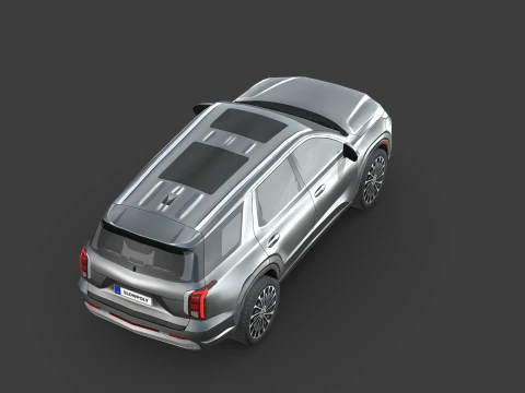 Hyundai Palisade 2023 3D Model