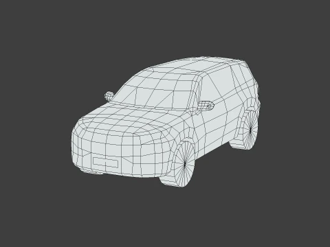 Hyundai Palisade 2023 3D Model