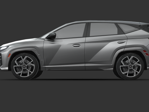 Hyundai Tucson N-Line 2024 Modello 3D