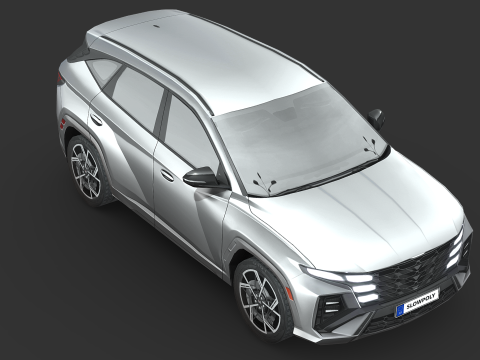 Hyundai Tucson N-Line 2024 Modello 3D