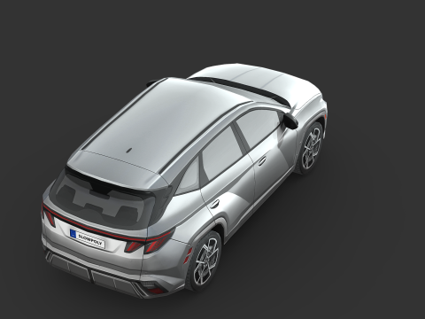 Hyundai Tucson N-Line 2024 Modello 3D