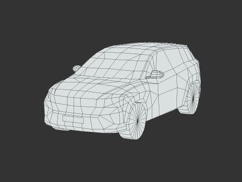 Hyundai Tucson N-Line 2024 Modello 3D