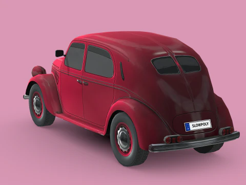 Lancia Ardea 1939 3D Model