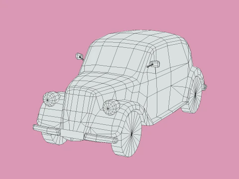 Lancia Ardea 1939 3D Model