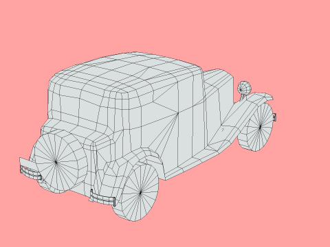 Lancia Augusta 1933 3D 모델