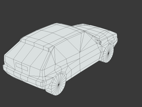 Lancia Delta Integrale 1992 Model 3D