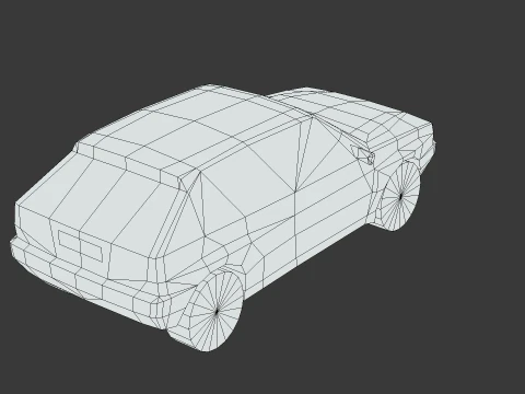 Lancia Delta İntegral 1992 3D Model