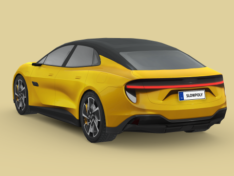 Lotus Emeya 2024 3D मॉडल