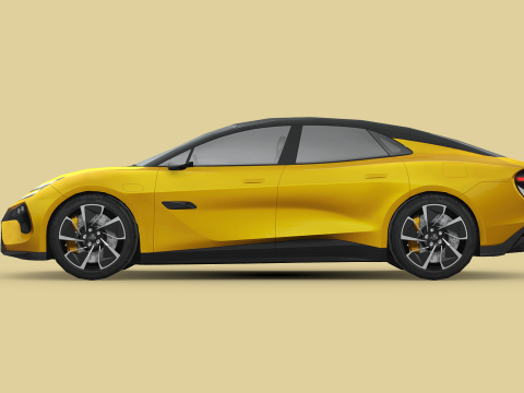 Lotus Emeya 2024 3D मॉडल