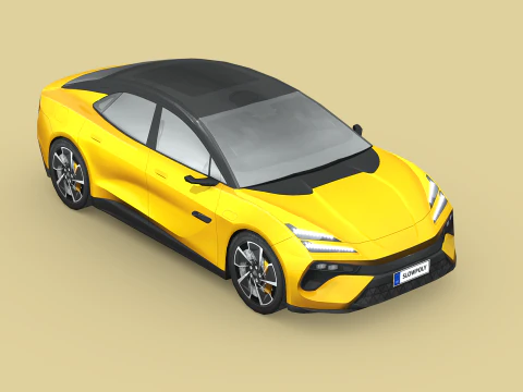 Lotus Emeya 2024 3D Model