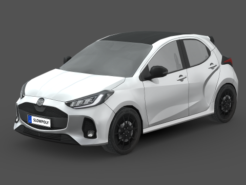 Mazda 2 Hybrid 2024 3D 模型