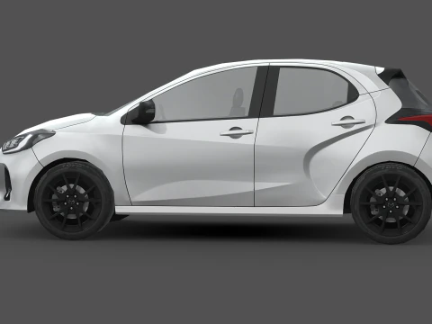 Mazda 2 Hybrid 2024 3D Model